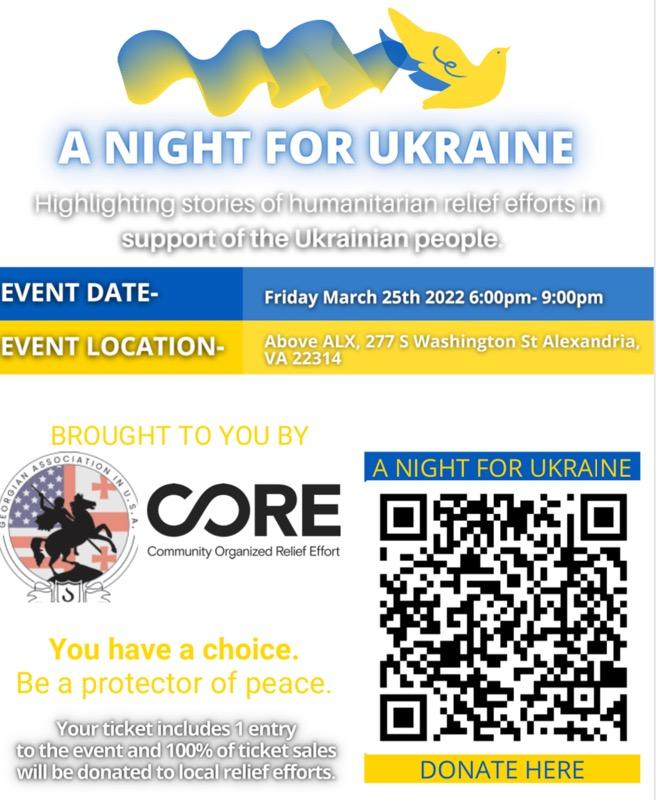 Event in support of Ukraine